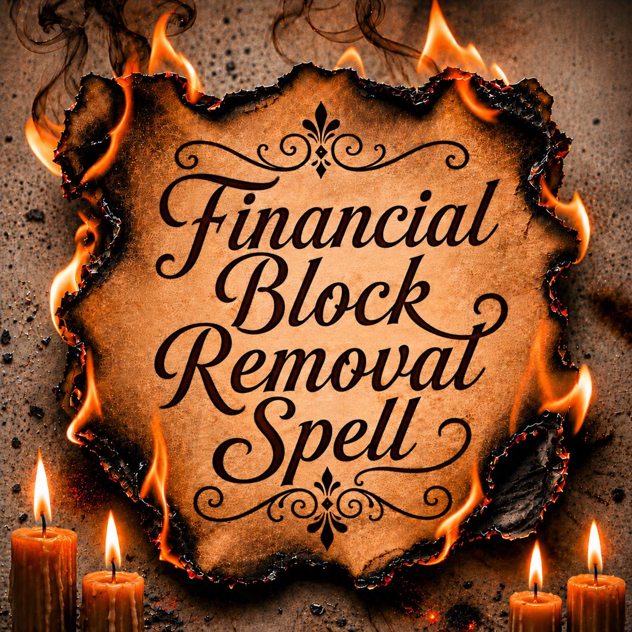 Financial Block Removal Spell, Prosperity Uncrossing Ritual | Money Flow Clearing Casting, Abundance Road Opener Working, Wealth Blockage