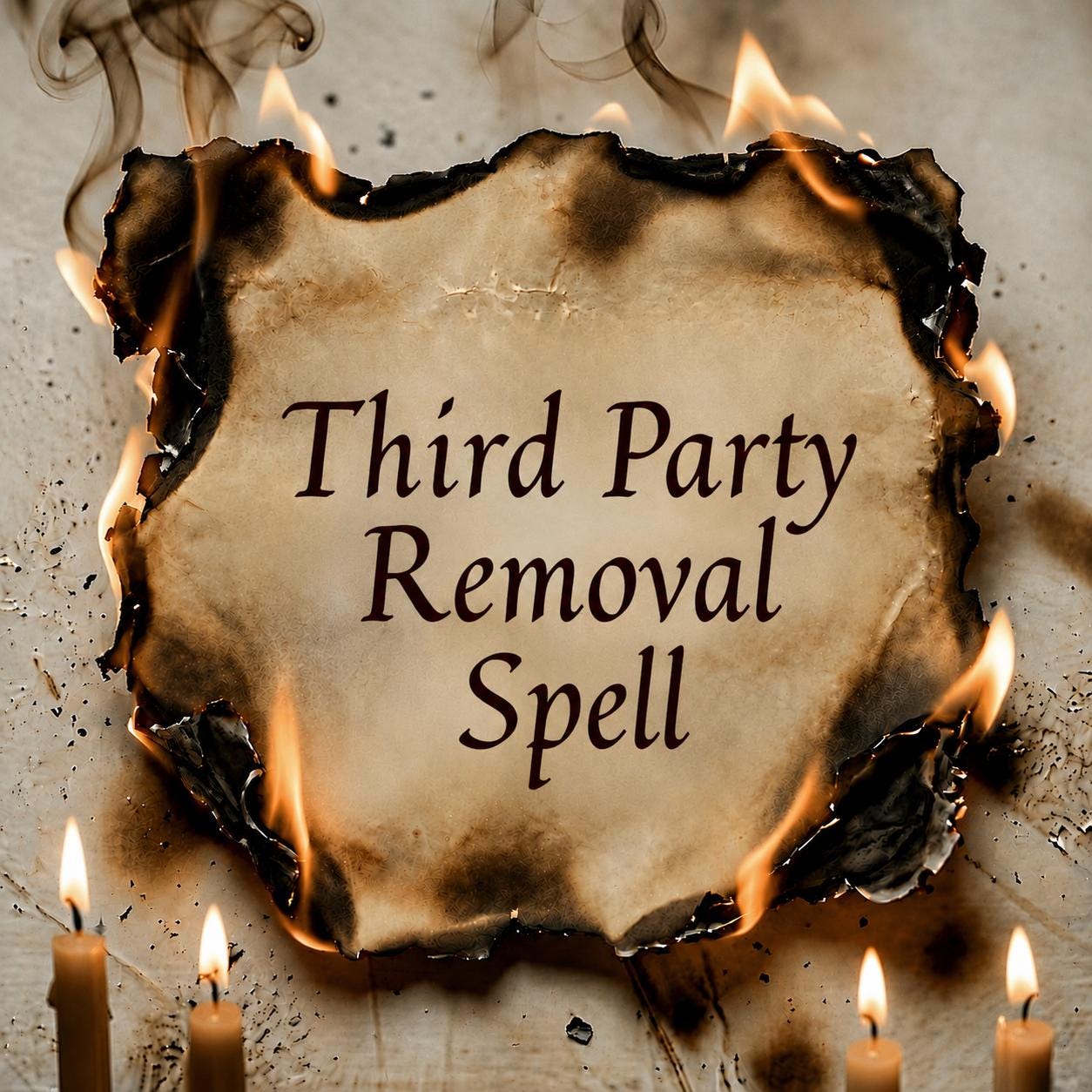 Third Party Removal Spell, Relationship Clearing Ritual | Rival Removal Casting, Love Triangle Healing Spell, Relationship Protection