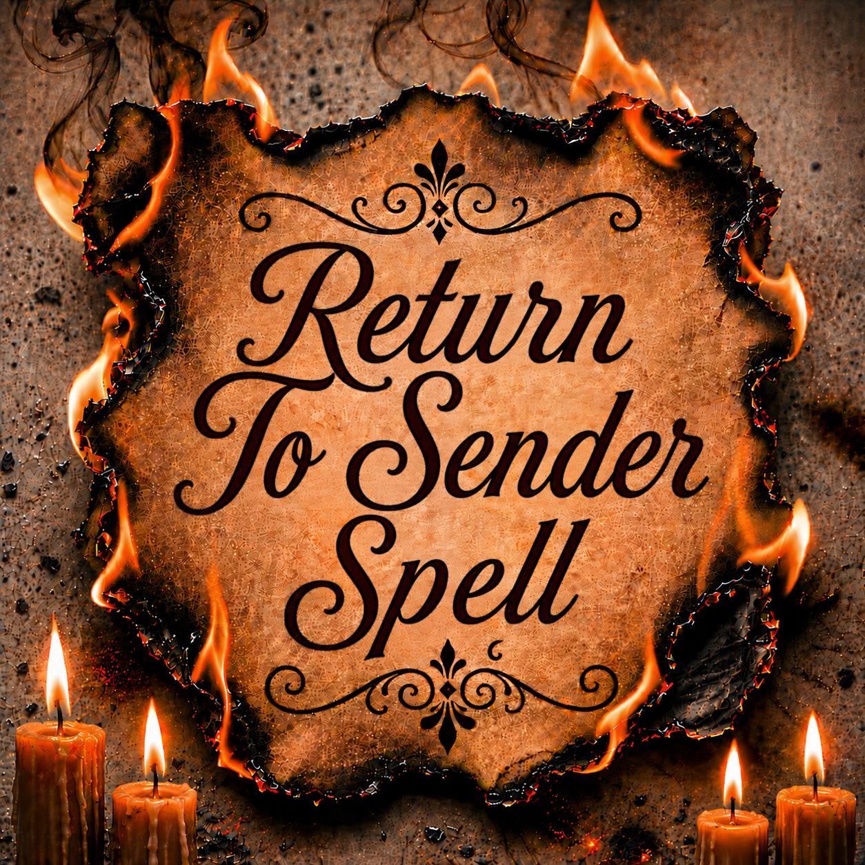 Return To Sender Spell, Protection & Reversal Ritual | Negative Energy Return Casting, Spiritual Defense Working, Reversal Protection Spell