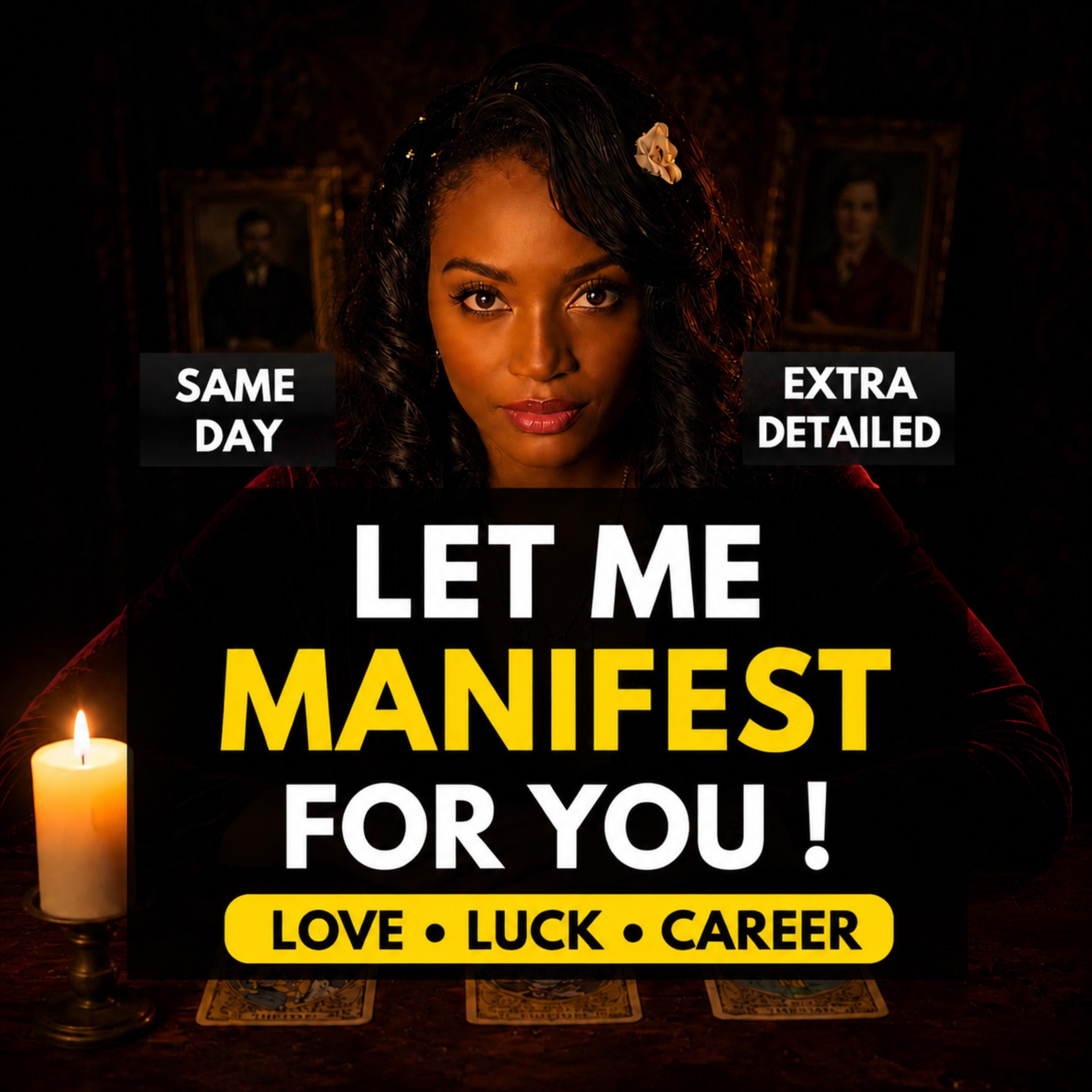 Let Me Manifest For you: Personalized Manifestation Ritual & Psychic Medium Reading For Love, Career, Luck, Success