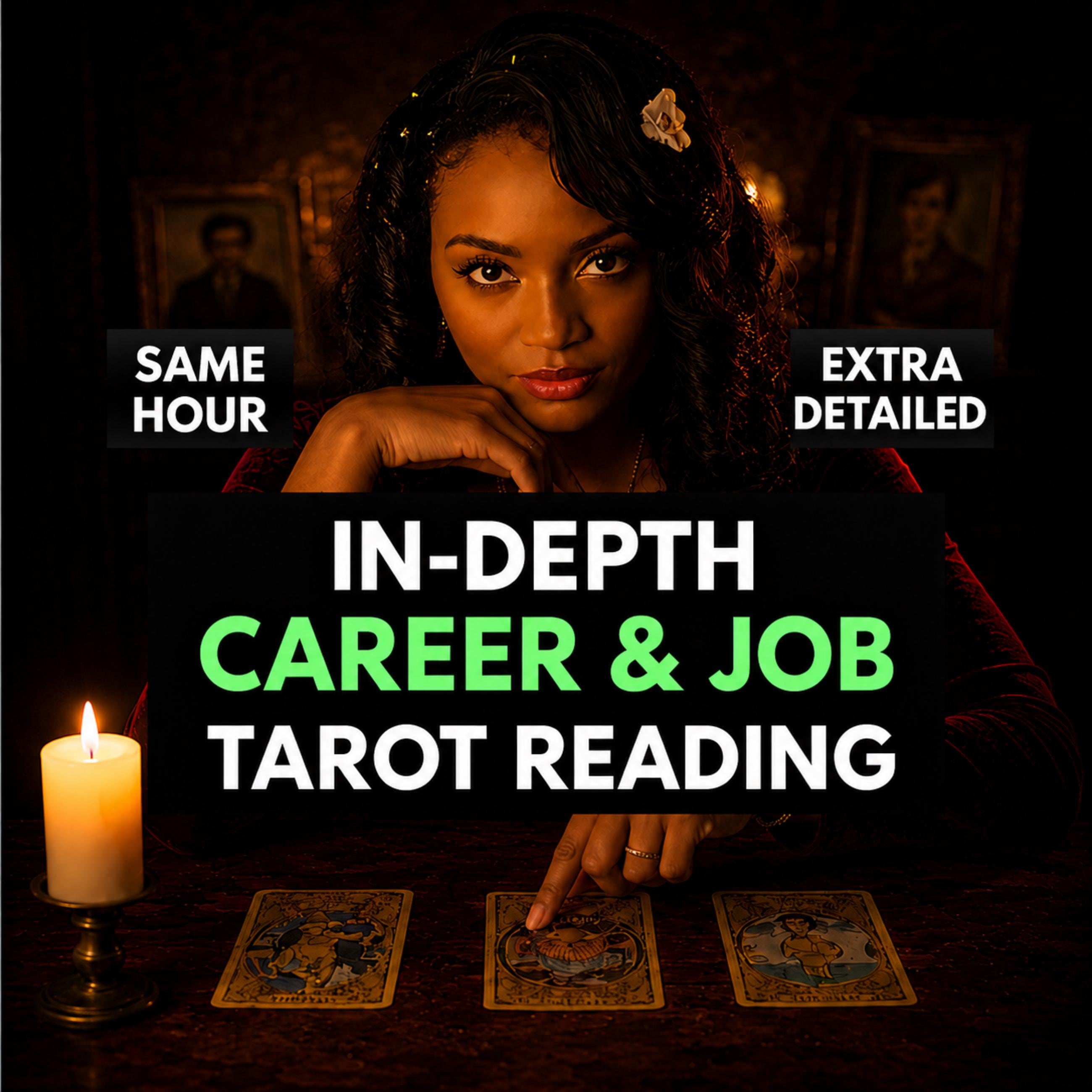 In-Depth Career Tarot Reading: Same Hour Job, Work, Business Insight (Written)