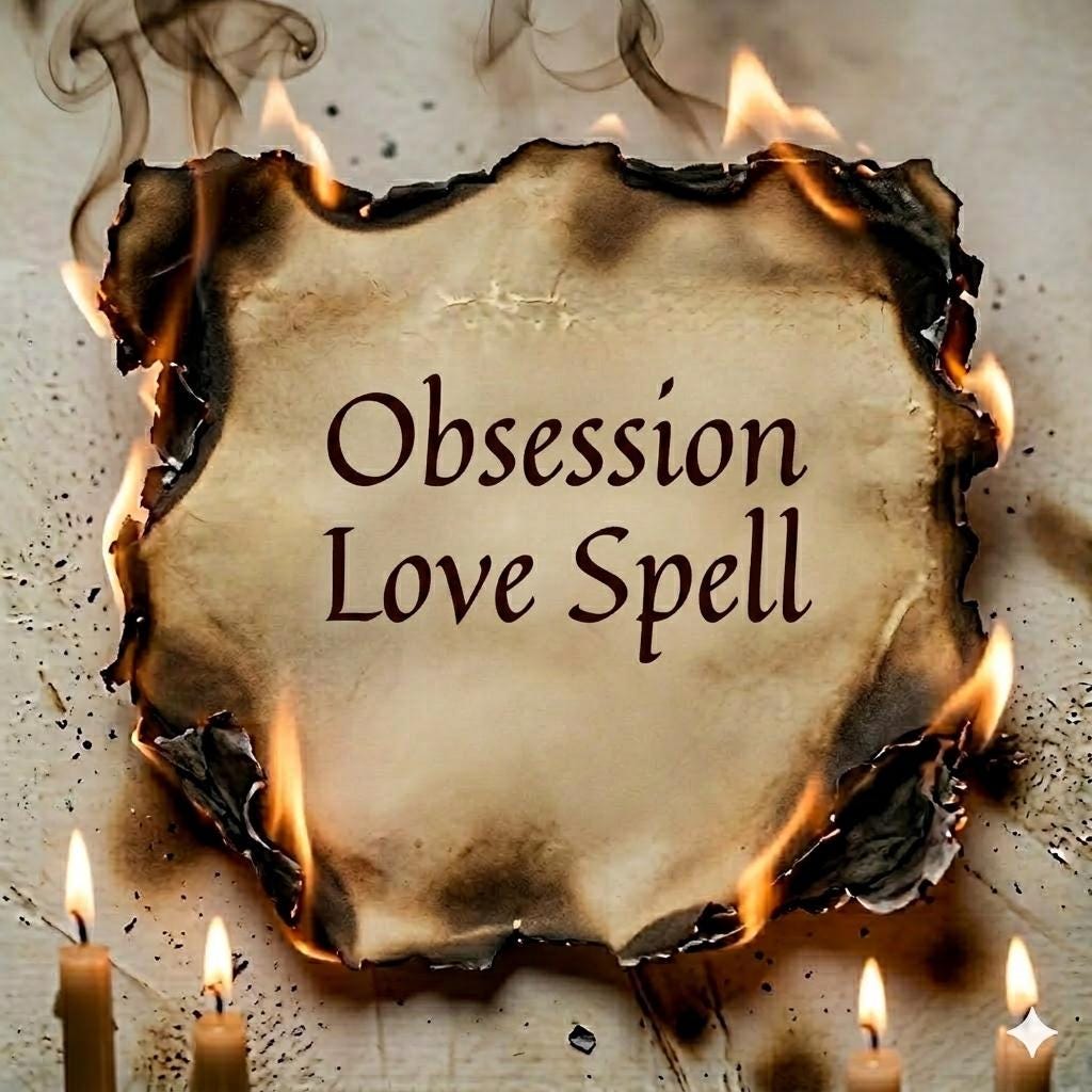 Obsession Love Spell, Love & Devotion Ritual | Attraction Spell, Think About Me Spell, Passion Casting, Romantic Connection Working