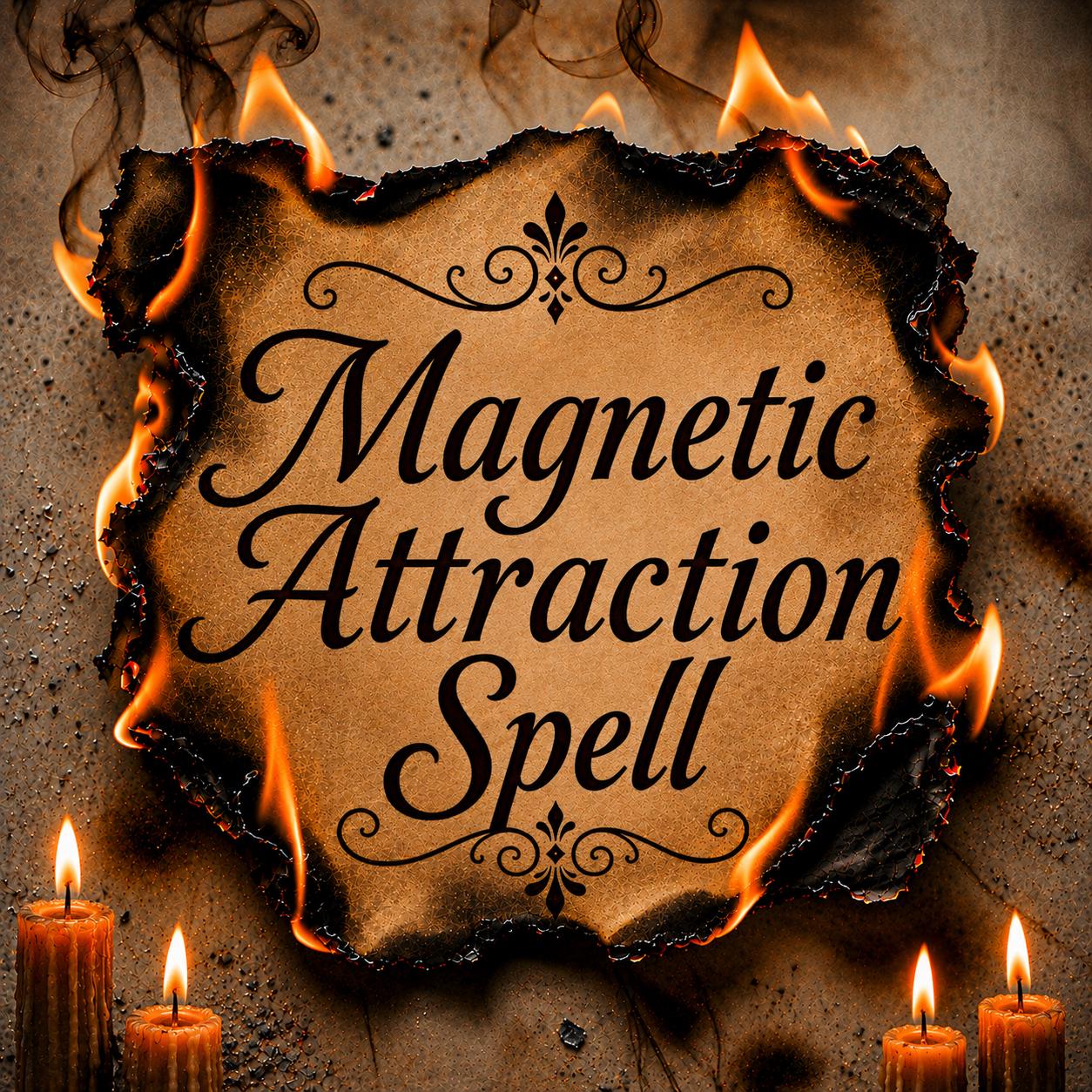 Magnetic Attraction Spell, Personal Magnetism Ritual | Attraction Energy Casting, Romantic Chemistry Working, Aura Magnetism Spell