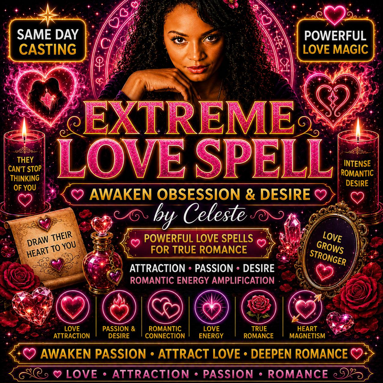 EXTREME LOVE SPELL, Reconciliation – Awaken Obsession, Intensify Desire & Powerful Love Spells for True Romance